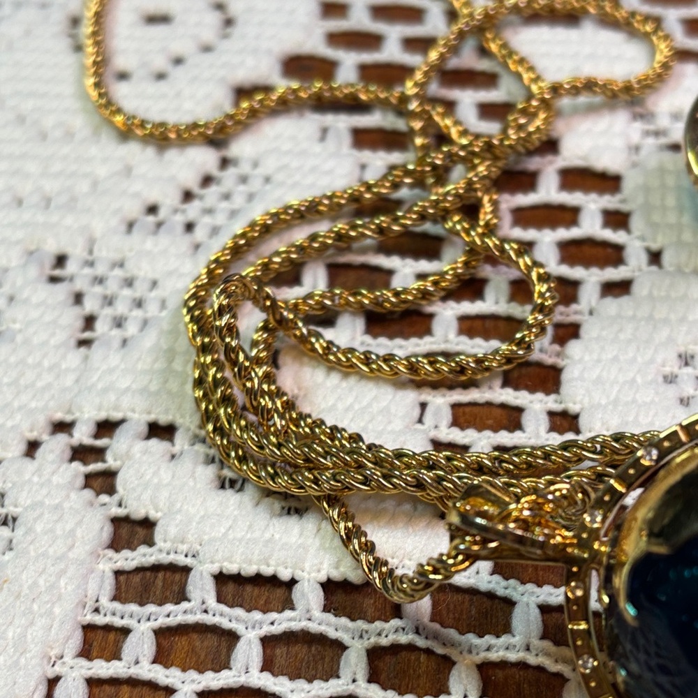 Kenneth Jay Lane (Kjl) World Peace Globe Necklace… - image 6